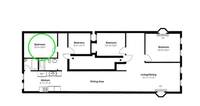 Aug 1st Lease Takeover - Spacious Bushwick 4BR/2BA Main Photo