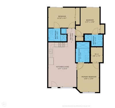 🏠 Primary Bedroom + Private Bath + Walk-In Closet Main Photo