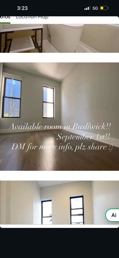 Room for rent in Bushwick. Main Photo