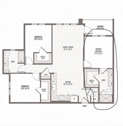 Master Bedroom For Rent Main Photo