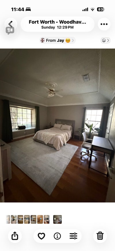 Large spacious Furnished bedroom Main Photo
