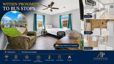  Prime Houston CoLiving | FullSize Bed, Private Ba Main Photo