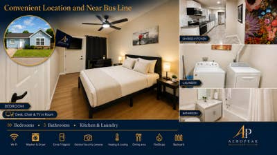 CoLiving Done Right! FullService Mgmt, WiFi, Smart Main Photo
