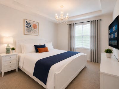 Furnished Room| Luxury Living in Resort| Close to Main Photo