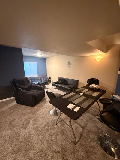 Fully furnished private Basement Suite w Living R Main Photo