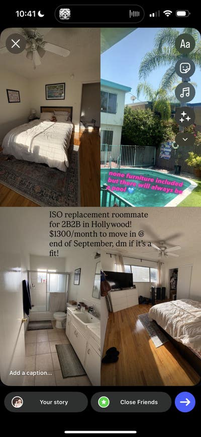 26F seeking roommate for Hollywood 2Bed2Bath Main Photo