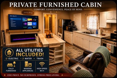 1bedbath Cabin located near Driscoll TX Main Photo
