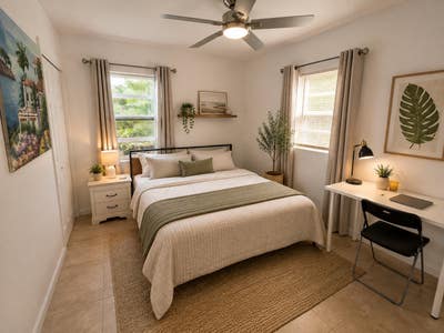 Bright, Cozy Private Room with Shared Bath Main Photo
