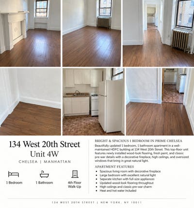 Rare Chelsea Value — Bright Pre_War Apartment in a Main Photo