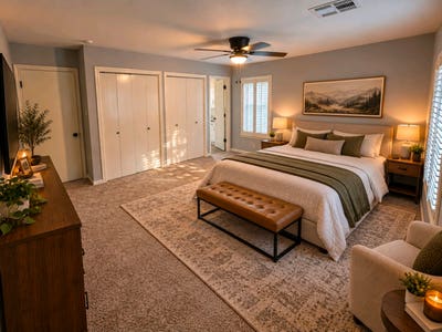 2-Room Upstairs Suite w/ Private Bath + Pool Main Photo