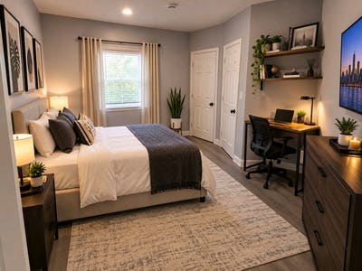 Budget friendly room with Private bath Main Photo