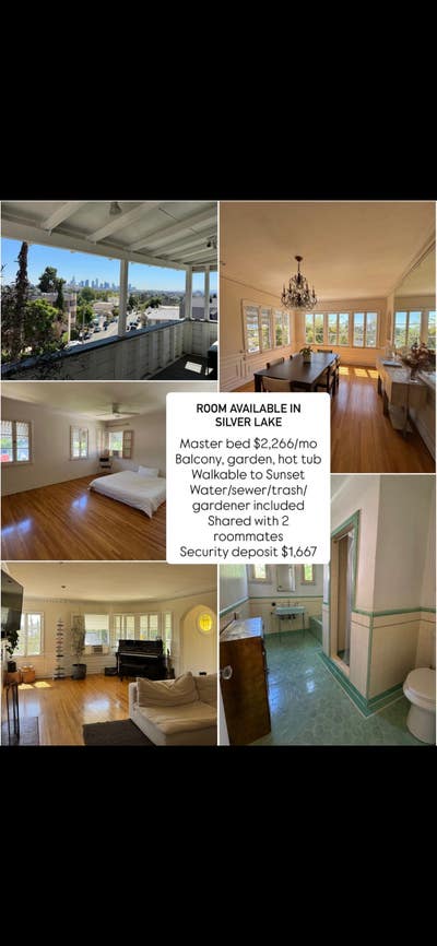 Room 4 Rent Silverlake Hilltop Building  Main Photo
